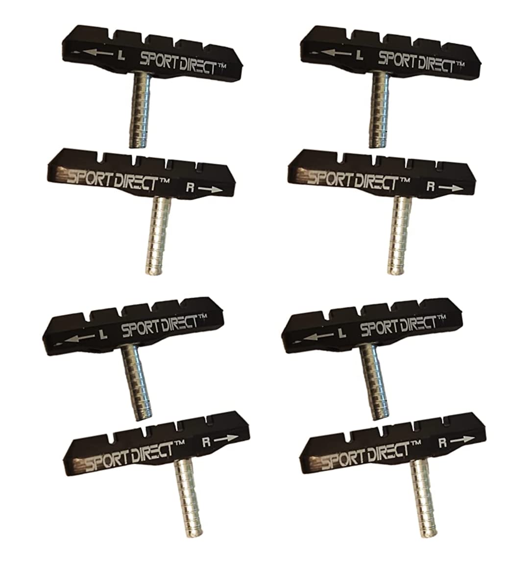 Sport Direct X 4 works 72mm Bicycle Bike Cantilever Brake Pads, Black - Image 3