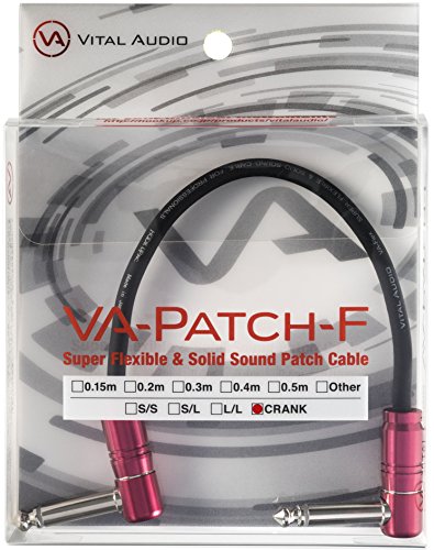 Vital Audio VA-Patch-F-0.15m CRANK 高品位新素材パッチケーブル