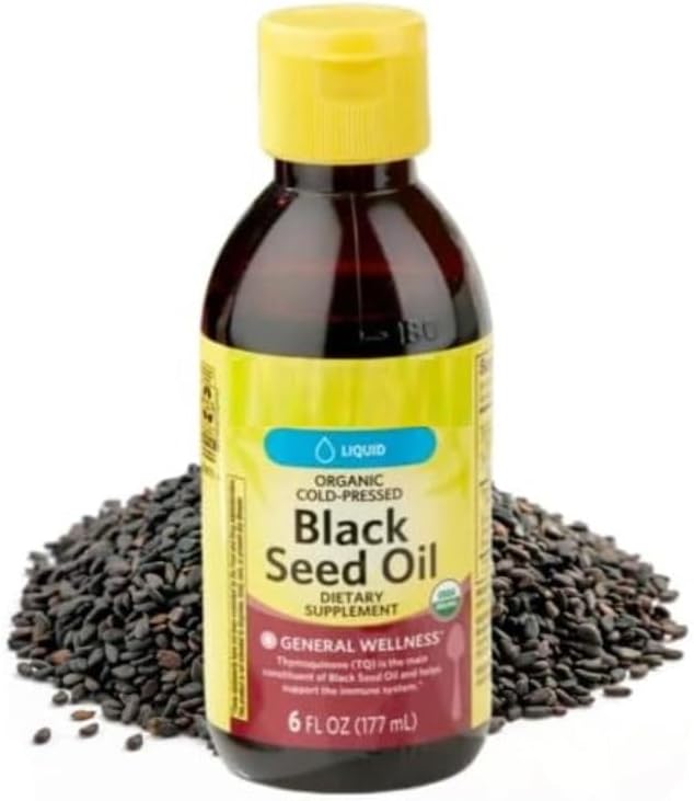 SEDLAV Organic Black Seed Oil – Cold-Pressed Liquid Dietary Supplement, 6 fl oz