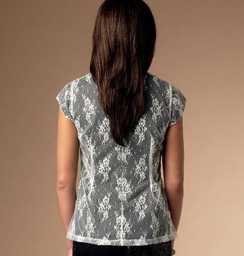 Miniatura 4 de Butterick Patterns B5988 - Plantilla de costura superior pequeña para señoritas y señoritas, tamaño B5