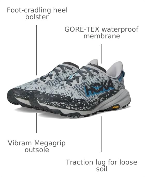 Image of Hoka Mens Speedgoat 6 Mid GTX