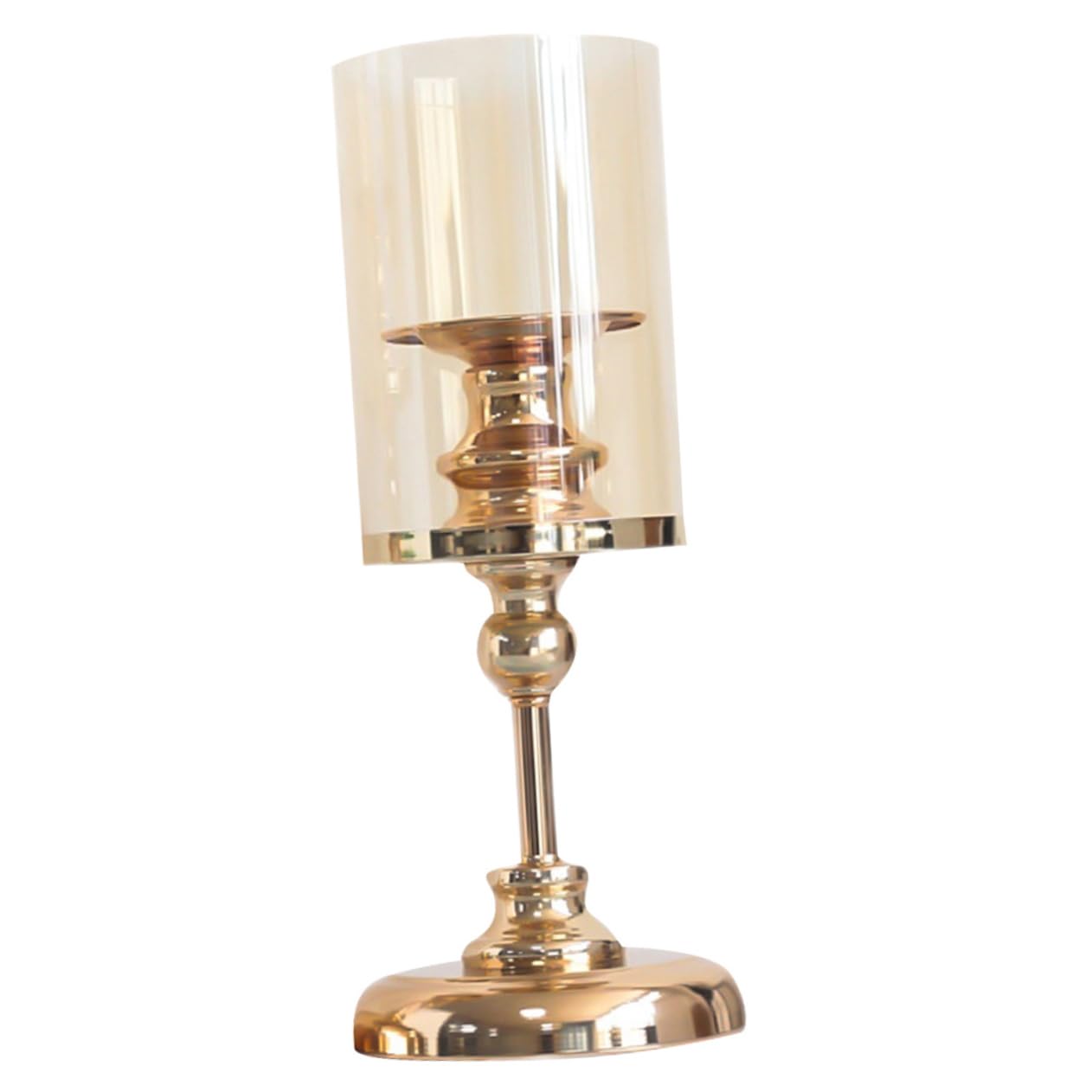 Cabilock 1pc Candlestick Dining Table Decor Wedding Decorations Retro Candle Stand Metal Tealight Holders Metal Candle Holder Candle Holder Centerpiece Metal Trim Nordic Candle Jar Iron