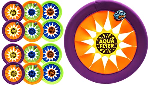 JA-RU Splash Fun Soft Flying Disc (12 Water Flyer) Gliding & Flying Saucer Kids Outdoor Toys. Beach Essentials, Pool Games, & Summer Toys. Dog Backyard Play Equipment. 1031-12p JA-RU Splash Fun Soft Flying Disc (12 Water Flyer) Gliding & Flying Saucer Kids Outdoor Toys. Beach Essentials, Pool Games, & Summer Toys. Dog Backyard Play Equipment. 1031-12p