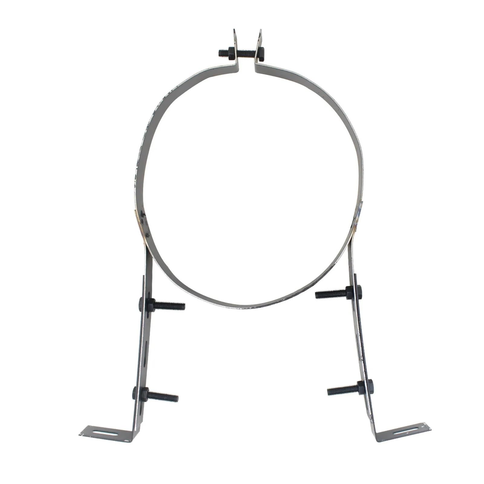 Soporte de tubería acero inoxidable | Múltiples tamaños for extractor de humos de chimenea: soporte de acero inoxidable(ID 200mm)