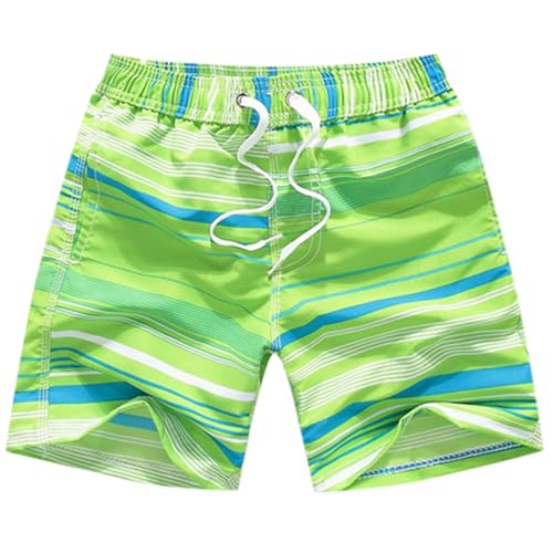 Summer Boys Swim Trunks Lightweight Quic Dry Drawstring Swimwear Breathable Elastic Waist Board Shorts with Pockets2