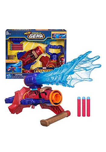 Avengers Marvel Infinity War Nerf Iron Spider Assembler Gear