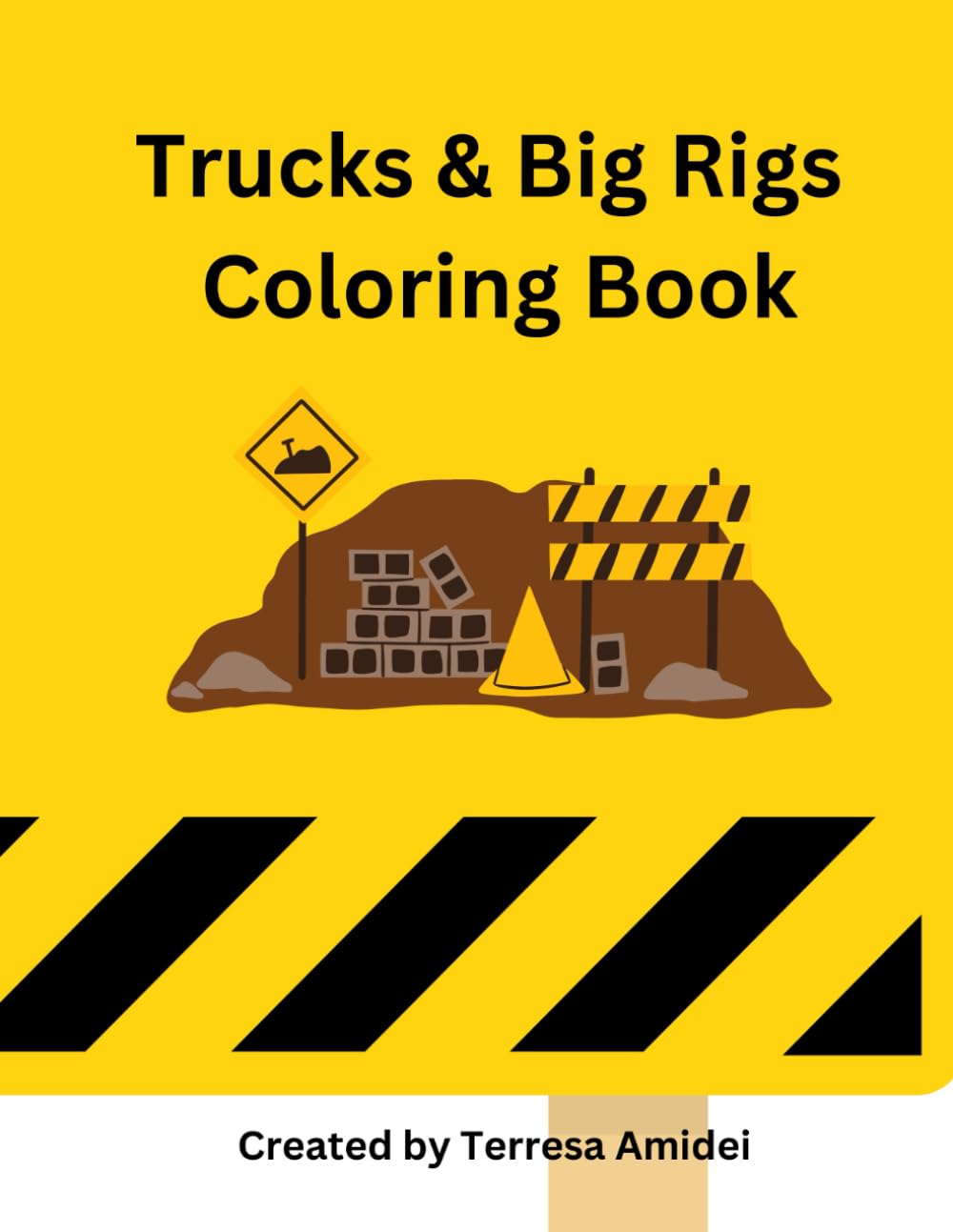 Trucks & Big Rigs Coloring Book (Coloring Books)