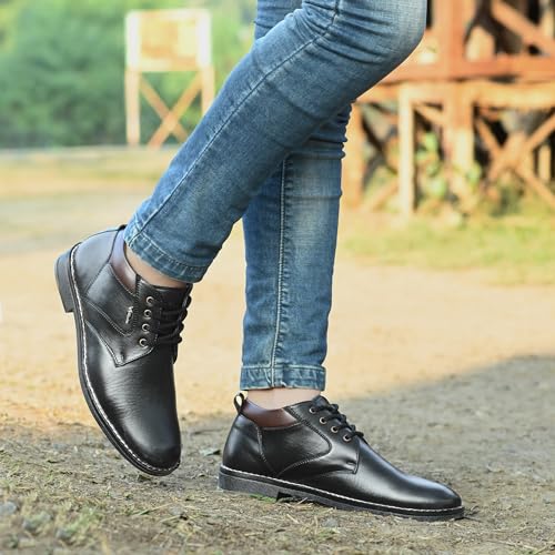 Image of Vellinto SKULLCRUSH Casual Synthetic Boots For Men