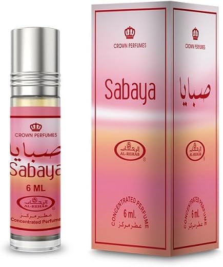 Al Rehab Sabaya 6mL Concentrated Sweet Perfume Roll-On (Attar), Unisex