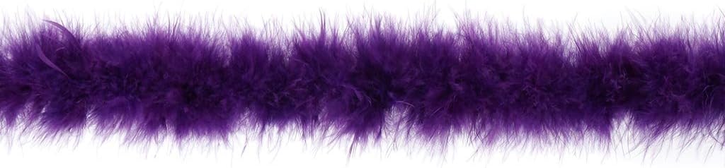 ZUCKER Feather Craft Boa - (72 Inch) Heavy Feather Boas for Party - Mardi Gras Feather Boa, Roaring 20's Costume