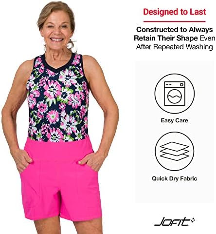 Jofit Apparel Women’s Athletic Clothing Pull On Shorts 5.25" for Golf & Tennis 5 Jofit Apparel Women’s Athletic Clothing Pull On Shorts 5.25" for Golf & Tennis