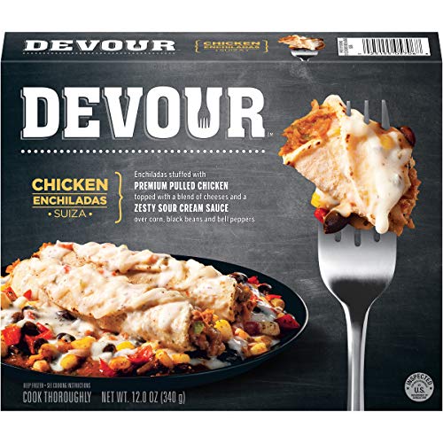 Devour Chicken Enchiladas Suiza Frozen Meal (12 oz Box)