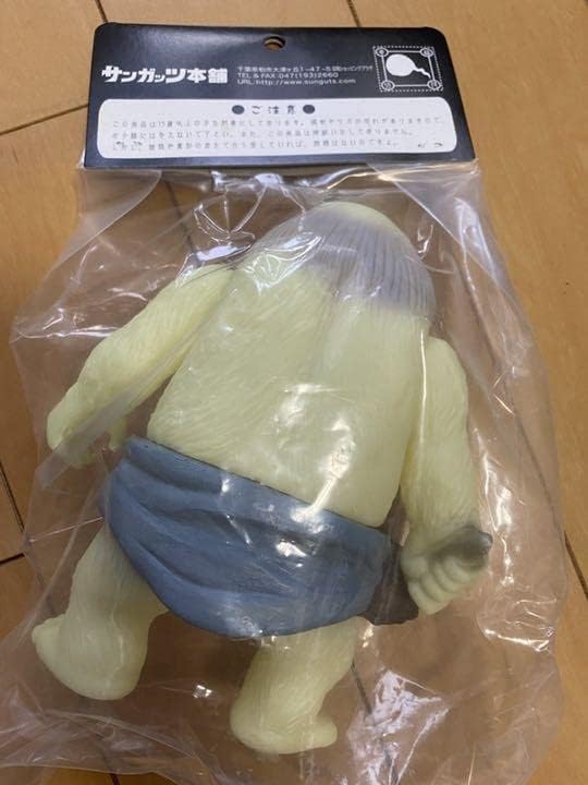 須田剋太 カッパ色紙 直筆サイン、印有り 裏に河童団、須田剋太と