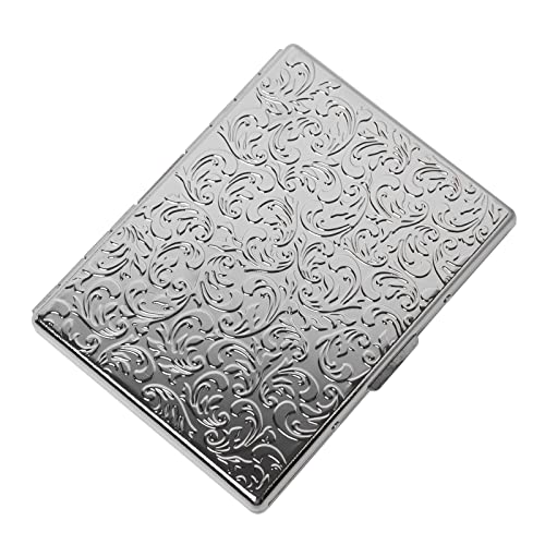 HAPUTDY Étui de Protection en métal RFID pour Cartes de crédit/Voyage (5 Cartes, Argenté)