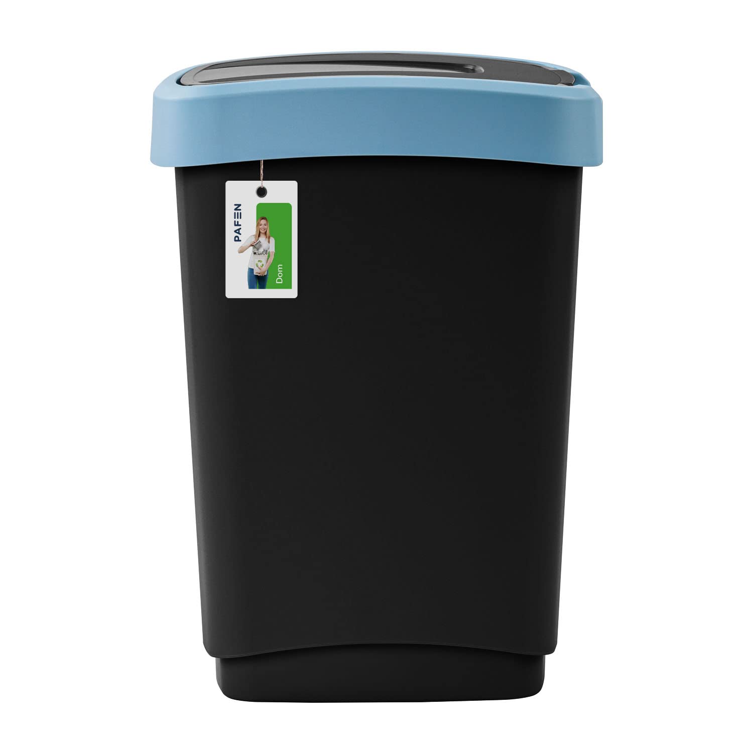 PAFEN 5x Mülleimer SET Mülltrennung 25L - 41 x 30 x 61,5cm - Abfallbehälter Mülltonne mit Spezialklappe Abfalleimer Abfalltonne Behälter für Recycling