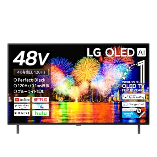 Amazon | LG 48インチ 有機ELテレビ OLED48B5PJA AI OLED 4Kチューナー