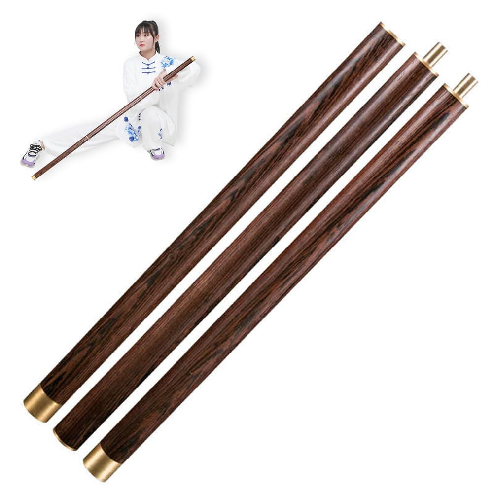 Règle De Tai Chi Traditionnelle, Bâton en Bois pour Posture De Qi Gong pour Personnes Âgées, Bâton De Taiji Portable pour Arts Martiaux, Wushu, Kung Fu, Tai Chi Bang