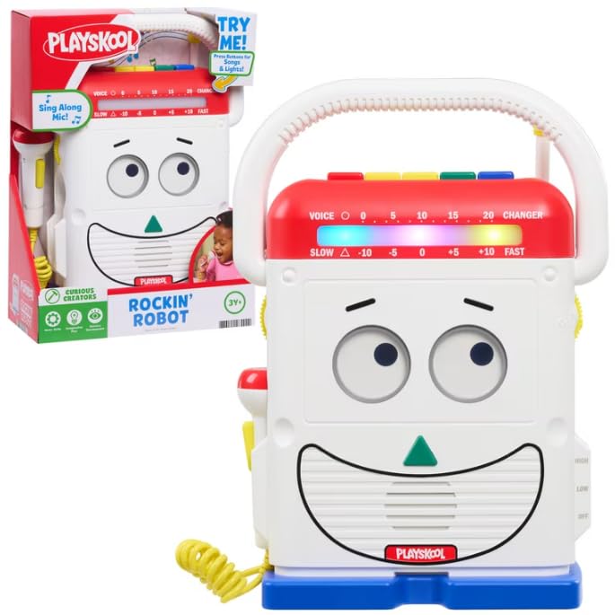 Just Play Playskool Rockin' Robot - W/Sing Along Mic! [for Ages 3 Years & Up]