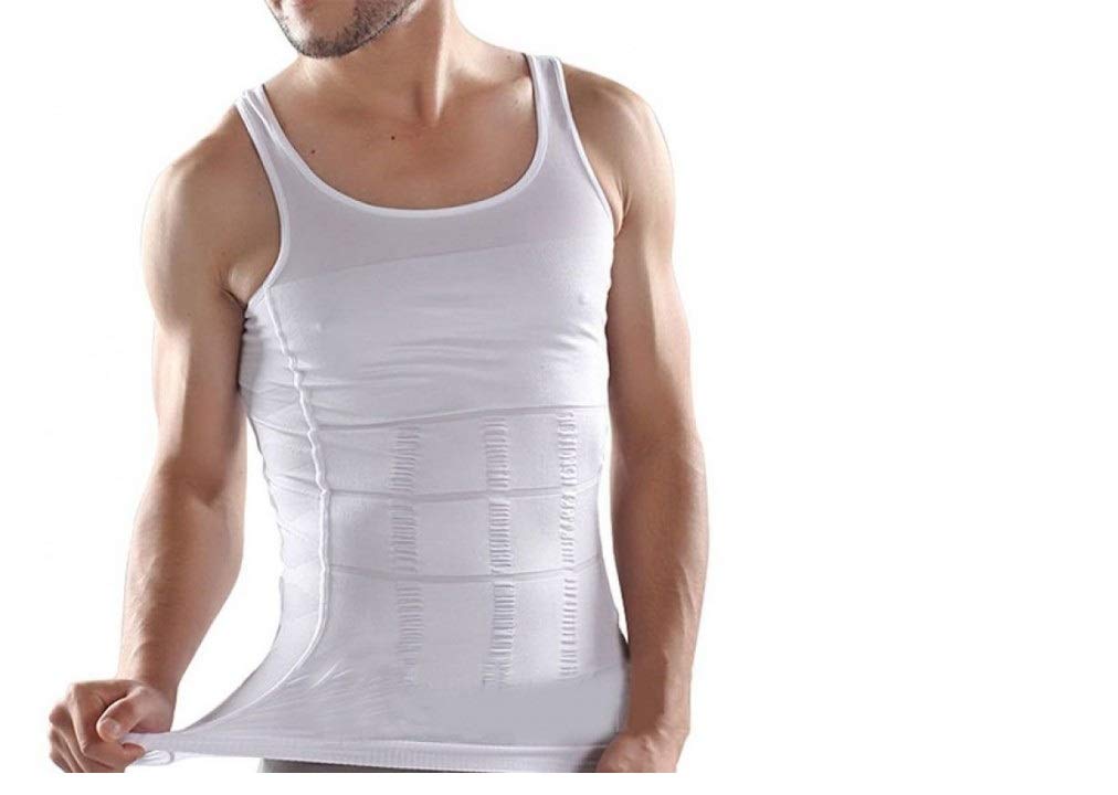 P M Hcorporation Body Shapers Sculpture Mens Slim Vest Lift