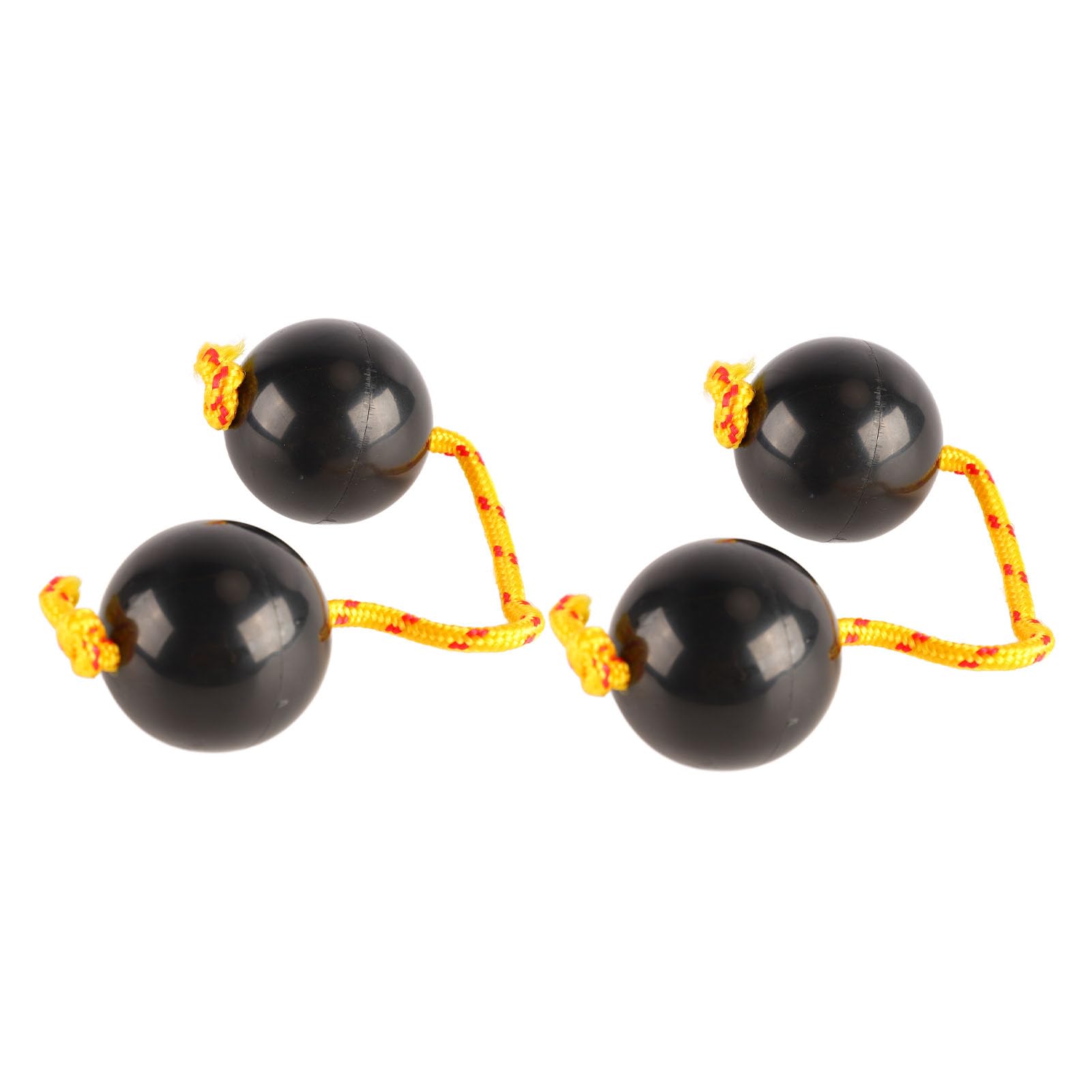 2Pcs African Rhythmic Ball Adjustable Black Comfortable African Shaker Rattle Ball for Entertaining Easy to Play Anyone African Rhythmic BallAfrican Shaker Rattle BallRhythmic