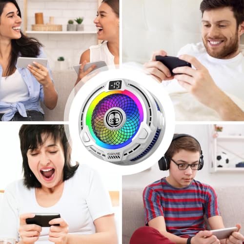 Magnetic Phone Cooler con ventilador AI de frecuencia variable ajustable 5