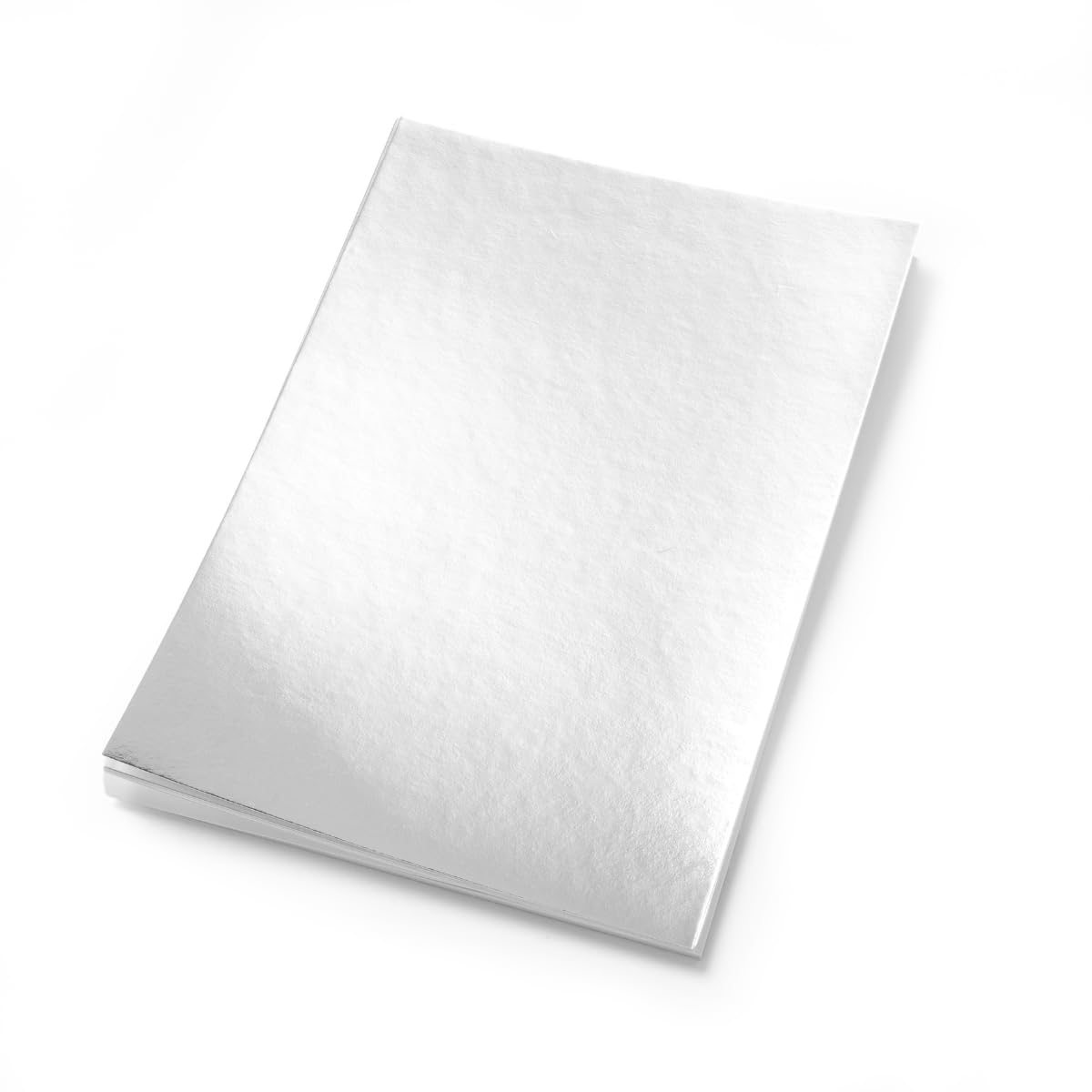 Hawksbill Silver Card Mirror Card A4 25 Sheets 250 GSM Reflective Paper for Crafts Scrapbook Foil DIY Projects