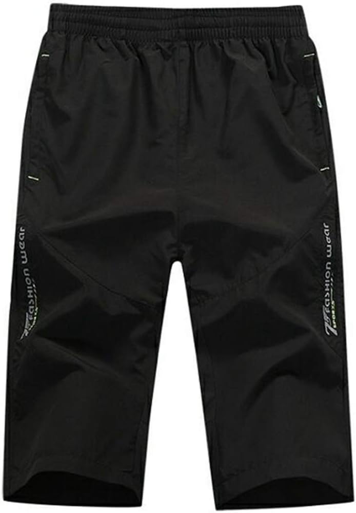 Men Youth Casual Shorts Straight Loose Quicking Dry Cool Sports Basketball Running Everyday Wear Pants