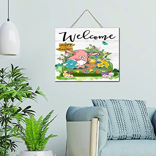 Couronne de lapin en bois avec dictons motivants pour illuminer vos journées