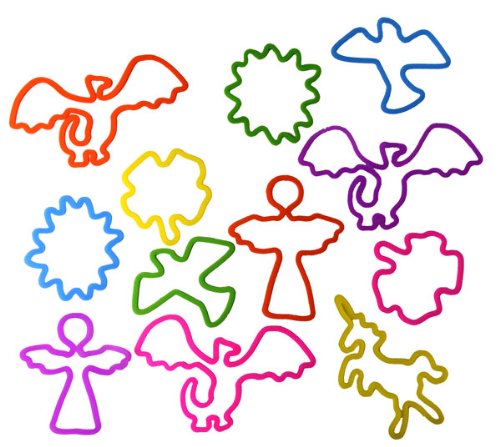 Mystical Shapes Rubba Bandz 12 Pack