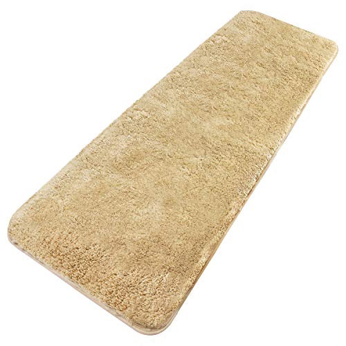 Extra Long Soft Plush Bathroom Rug Mat 20" x 60",No-Slip Microfiber Fluffy Shaggy