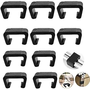 MAFHVV 10 stuks sterke meubel-verbindingsklemmen voor tuinmeubelen, rotan zoals rotan stoel en rotan bank, outdoor bank, patio meubilair loungeset clips 5,25 cm