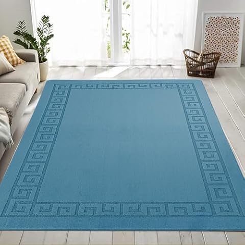 renoazul® Washable Rubber Backed Area Rug Cover