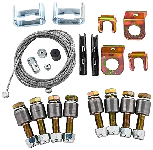 Jegs Ford 9” Passenger Car Rear Disc Brake Conversion Kit | With Parking Brake | Fits Most 1968-1977 Ford 9 Inch Passenger Car Rear Axles #TOP3