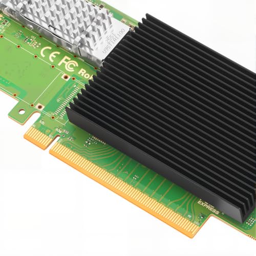 Image of Vogzone for BCM957508 Network Card, 1*QSFP56 200GbE PCIe 4.0 x16 NIC