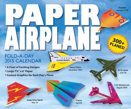 Paper Airplane Fold-a-Day 2015 Day-to-Day Calendarのサムネイル