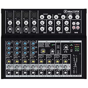 Mackie Mix12FX 12-Channel Compact Mixer with Effects
