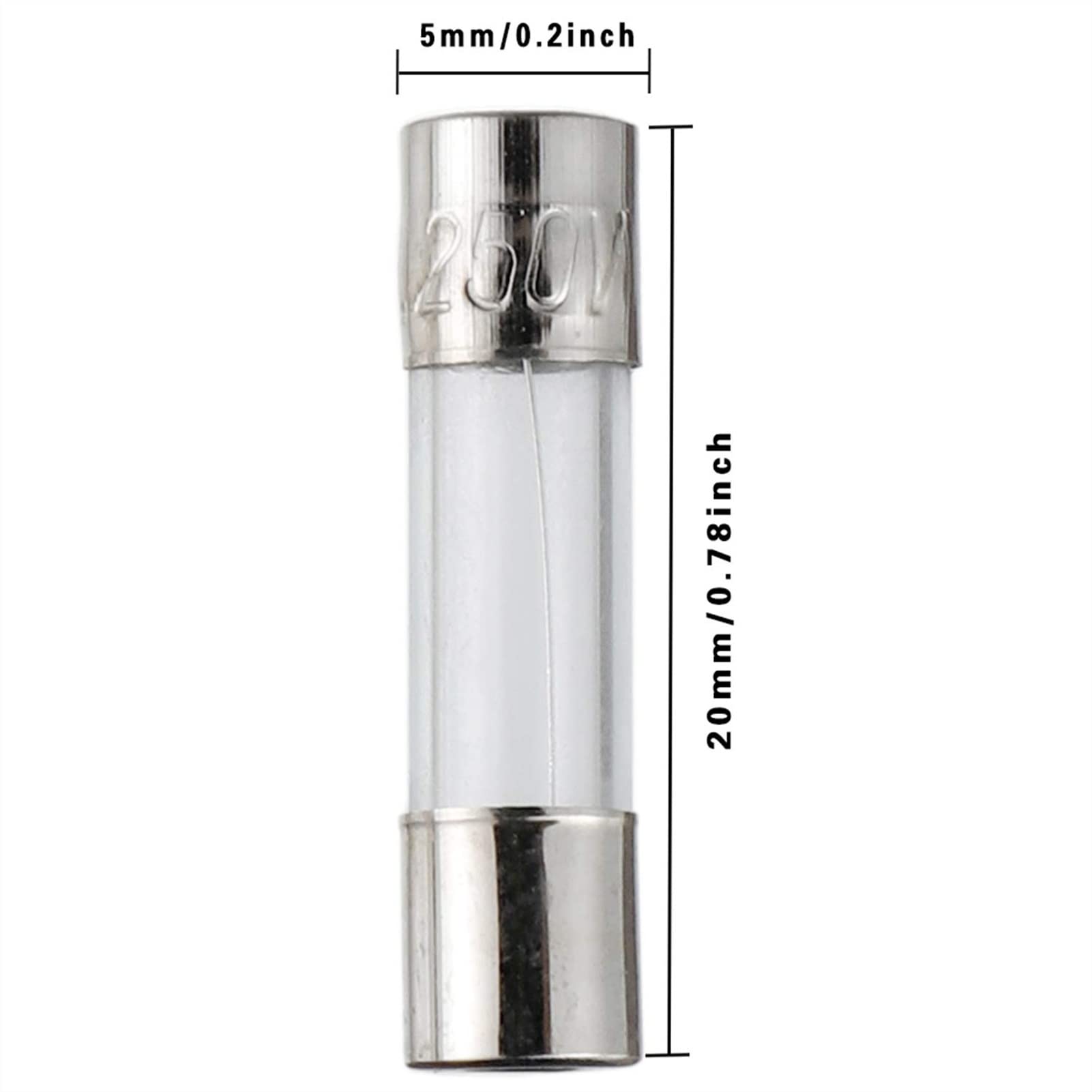 Bezpiecznik 150 szt./pudełko 5 x 20 mm szkło szybkie dmuchanie różne zestaw 0,1 A .2A .5A 3A 4A 6A 8A 10A 15A 20A 25A 30A zestaw do mieszania rur