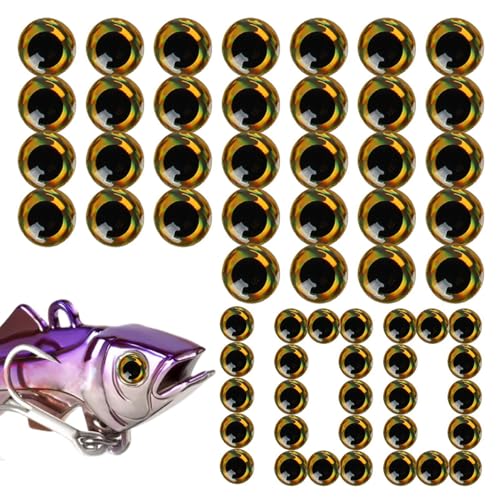 GkgWuxf �t�B�b�V���O���A�[�A�C�Y - 100X 3D���A���t�B�b�V���O�A�C�A8mm�t���C�^�C�C���O�f�ށA���S�Ҍ������A�[�N���t�g���C�L���O�L�b�g