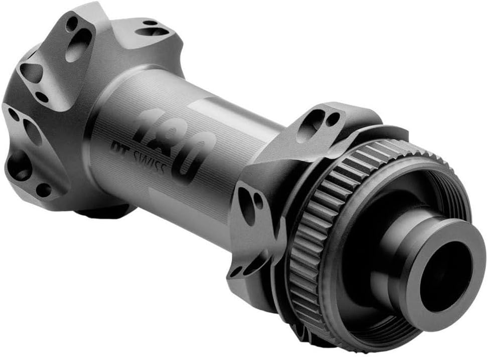 DT Swiss 180 Straight Pull Front disc Centre-Lock 100 x 12 mm, 24 Hole Black
