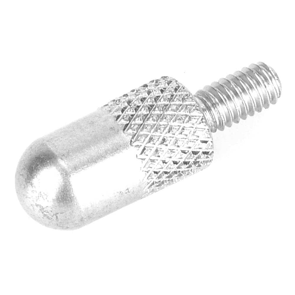 Dial Gauge Contact Points Replacement, Not Deformed M2.5 Dial Indicator Probe 7 Specifications with for Tungsten Steel Dial Indicator for Micrometer Accessories (Curved side head)