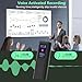 128GB Digital Voice Recorder with Playback: Magnetic Audio Recorder with AI Noise Cancellation, 230 Hours Continuous Recording Device, Voice Activated Recorder for Lectures Meetings Interviews