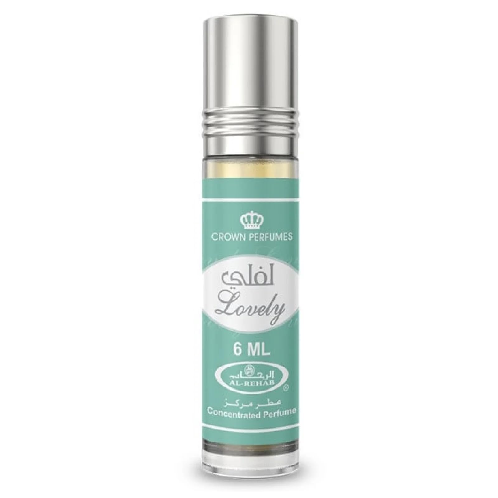 Lovely - Roll On - Essential Perfume Oil - for Women - by Al-Rehab - 6ml(0.2 Fl Oz)