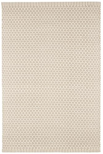 Dash and Albert Finn Indoor/Outdoor Area Rug - 9.5 X 13.5 Khaki Honeycomb Handwoven Accent Rug - Durable, Fade Resistant, High Traffic Friendly - Premium Luxury Hotel Quality Soft Breathable