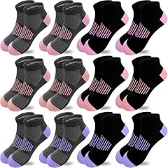 6 Pairs Black(3 Color)+6 Pairs Grey(3 Color)