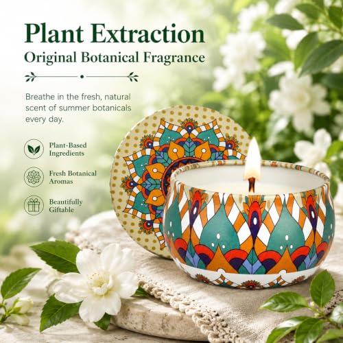Image of Scented Candles Gift Set, 12 Pack Soy Wax Aromatherapy Candles