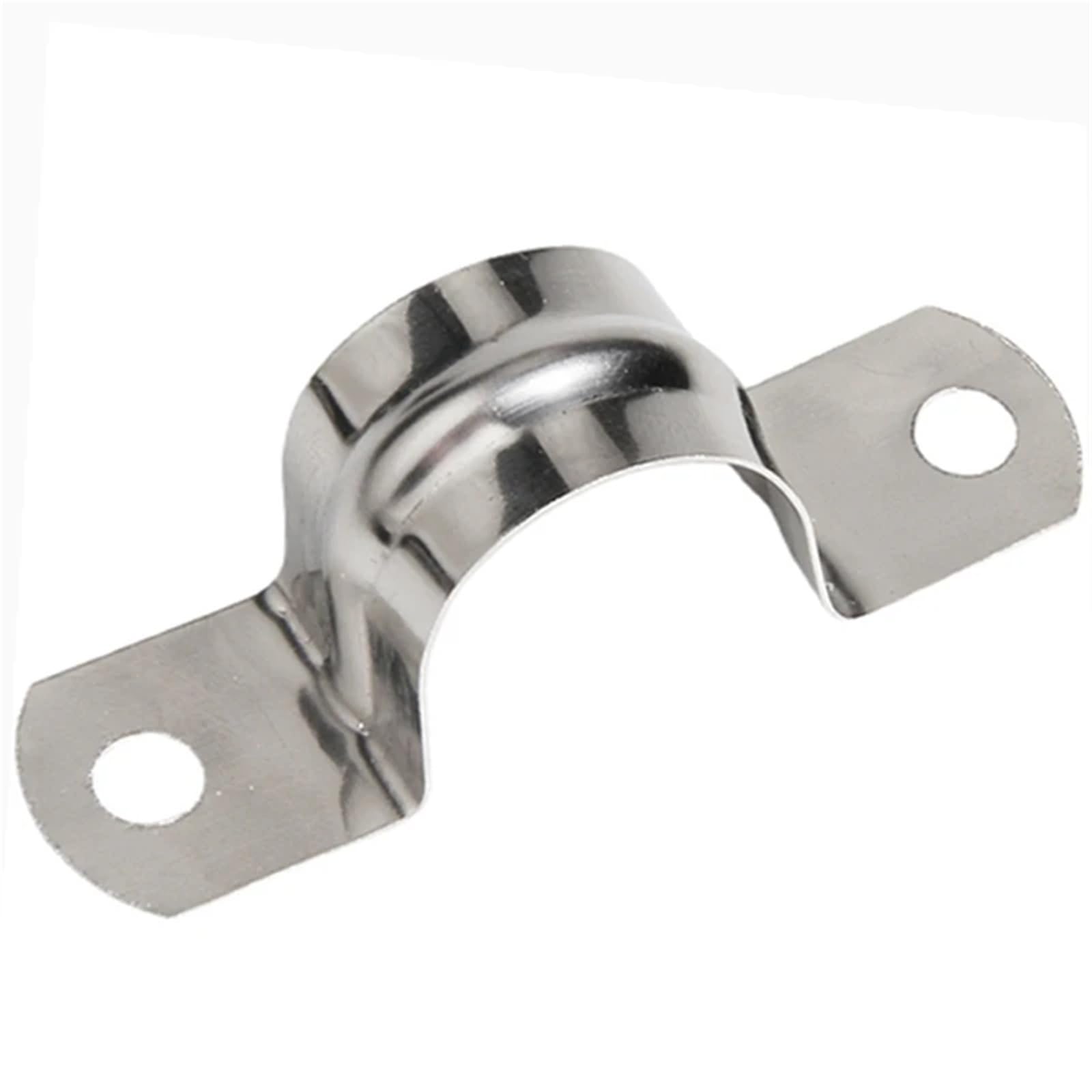 Morsetto per tubo dell'acqua in acciaio inossidabile 304 ispessito Ohm Card U tipo morsetto sella clip (M16 (10 pezzi)