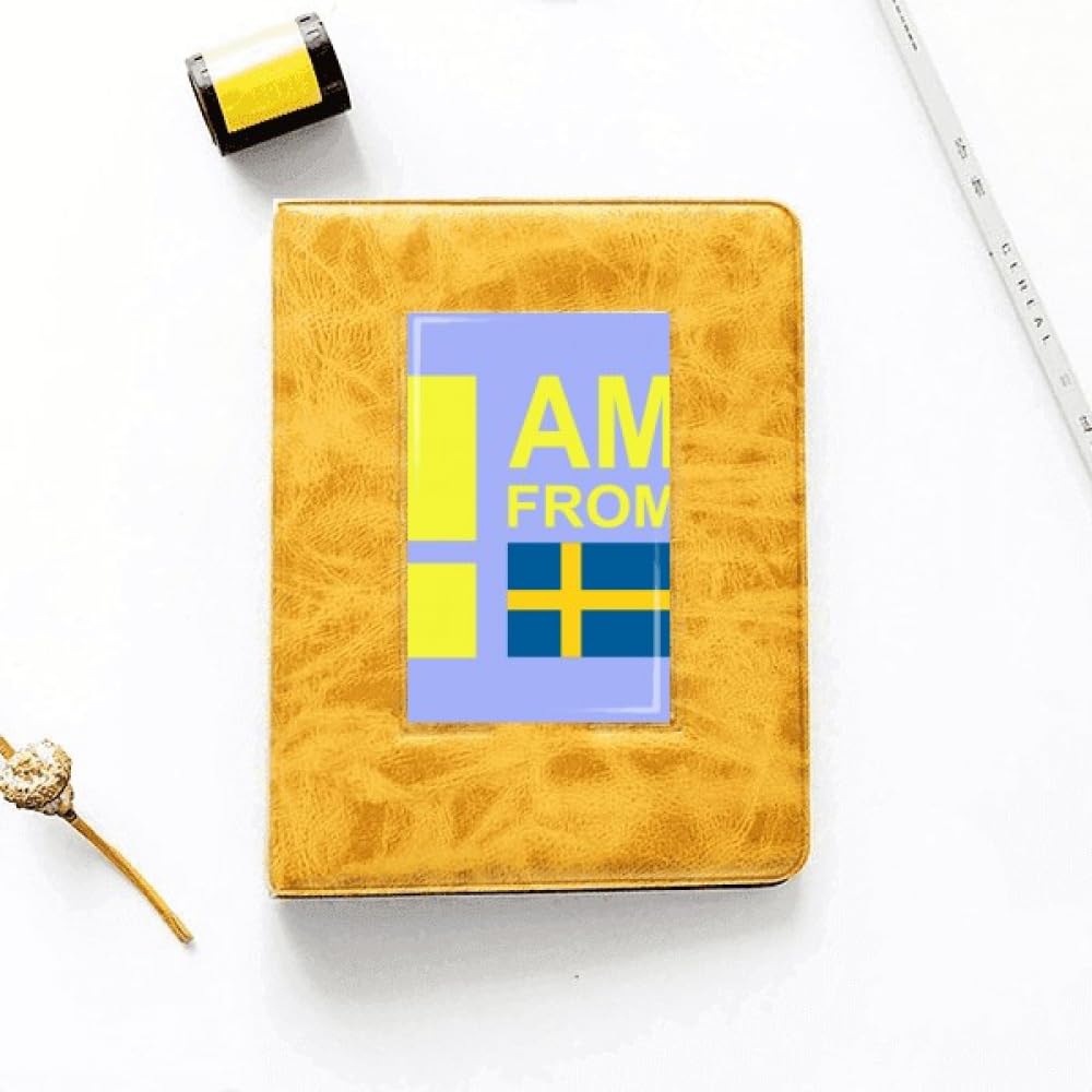 no/no I Am From Sweden Art Deco Fashion Photo Album Family Wedding Picture 4x6