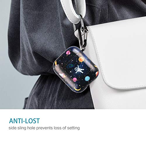 Airpods Case Gen 2&1, Lokigo Spacemen Airpods Case Cover Full Protective Airpods With Wireless Charging Hard Case Kits With Keychain/Strap/Earhooks/Watch Band Holder For Girls Women Men #TOP6