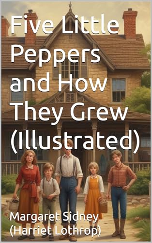 Five Little Peppers and How They Grew (Illustrated): Margaret Sidney (Harriet Lothrop)