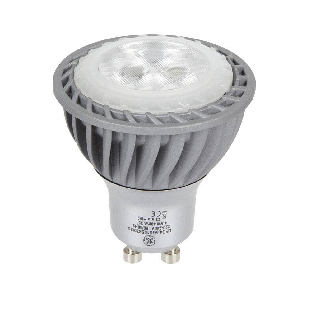 TungsramDimmable GU10 Spot Lamp LED Bulb, 4.5W, 4000K, Energy Saving Replacement for 50W Halogen Bulb